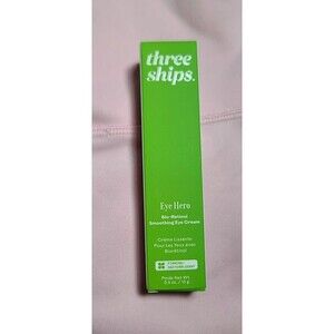 NEW Full size Three Ships Eye Hero Bio-Retinol Smoothing Eye Cream Firming Lines